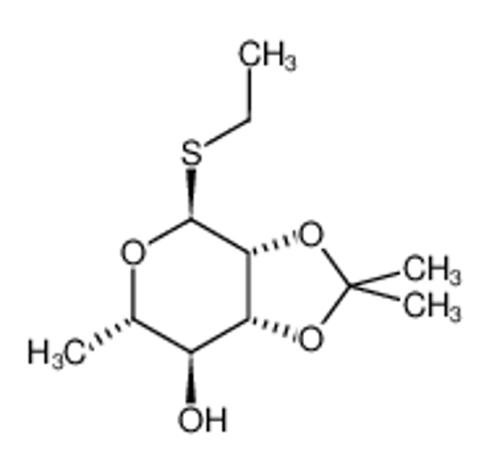Picture of Ethyl 2,3-O-isopropylidene-1-thio-a-L-rhamnopyranoside