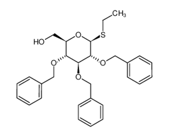 Picture of Ethyl 2,3,4-tri-O-benzyl-1-thio-b-D-glucopyranoside