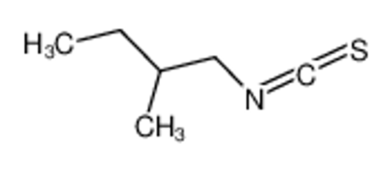 Imagem de 2-METHYLBUTYL ISOTHIOCYANATE