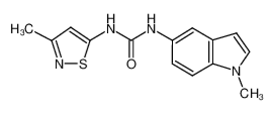 Picture of 1-(1-methylindol-5-yl)-3-(3-methyl-1,2-thiazol-5-yl)urea