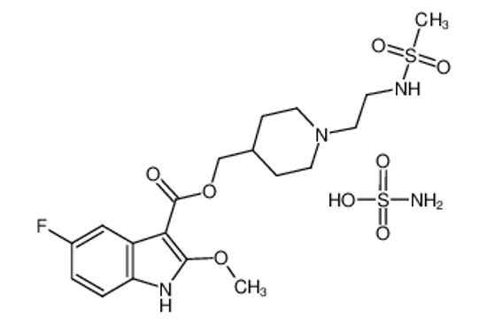 Imagem de [1-[2-(methanesulfonamido)ethyl]piperidin-4-yl]methyl 5-fluoro-2-methoxy-1H-indole-3-carboxylate