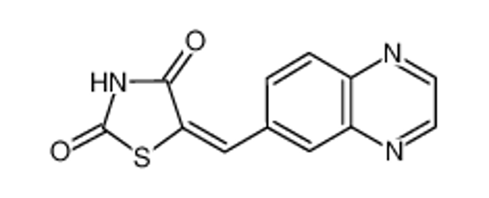 Picture of AS 605240,5-(6-Quinoxalinylmethylene)-2,4-thiazolidine-2,4-dione