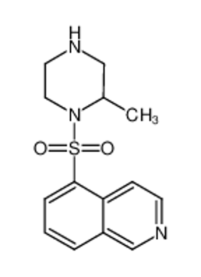 Picture of 1-(5-isoquinolinesulfonyl)-2-methylpiperazine