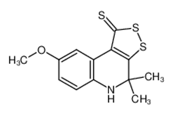 Изображение 8-METHOXY-4,4-DIMETHYL-4,5-DIHYDRO-1H-[1,2]DITHIOLO[3,4-C]QUINOLINE-1-THIONE