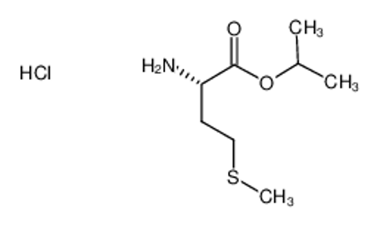 Picture of propan-2-yl (2S)-2-amino-4-methylsulfanylbutanoate,hydrochloride