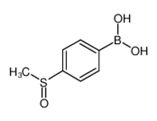 Picture of 4-(METHANESULFINYL)BENZENEBORONIC ACID