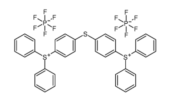 Imagem de [4-(4-diphenylsulfoniophenyl)sulfanylphenyl]-diphenylsulfanium,dihexafluorophosphate