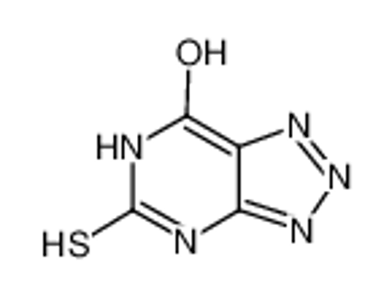 Изображение 8-AZA-6-HYDROXY-2-MERCAPTOPURINE