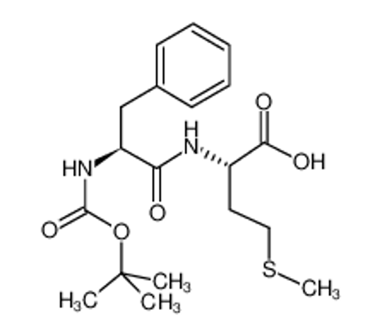 Picture of (2S)-2-[[(2S)-2-[(2-methylpropan-2-yl)oxycarbonylamino]-3-phenylpropanoyl]amino]-4-methylsulfanylbutanoic acid