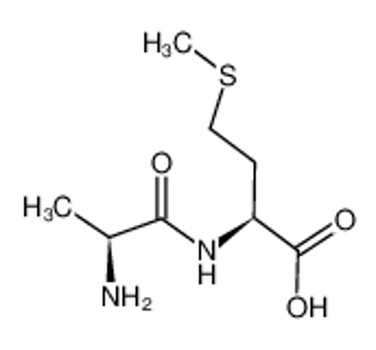 Picture of (2S)-2-[[(2S)-2-aminopropanoyl]amino]-4-methylsulfanylbutanoic acid