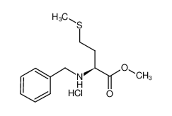Picture of methyl (2S)-2-(benzylamino)-4-methylsulfanylbutanoate,hydrochloride