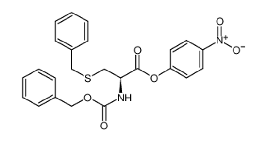 Picture of (4-nitrophenyl) 3-benzylsulfanyl-2-(phenylmethoxycarbonylamino)propanoate