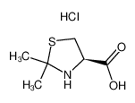 Picture of (R)-2,2-DIMETHYL 4-THIAZOLIDINECARBOXYLIC ACID HYDROCHLORIDE