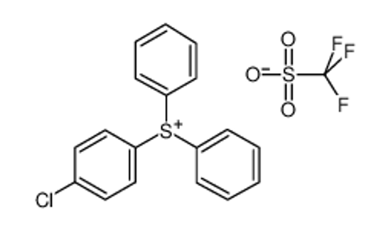 Picture of (4-chlorophenyl)-diphenylsulfanium,trifluoromethanesulfonate