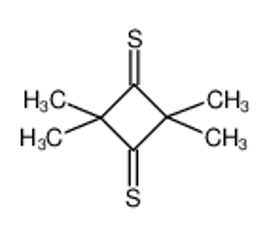 Picture of 2,2,4,4-tetramethylcyclobutane-1,3-dithione