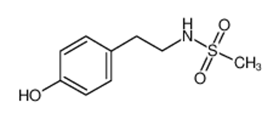 Picture of N-[2-(4-hydroxyphenyl)ethyl]methanesulfonamide