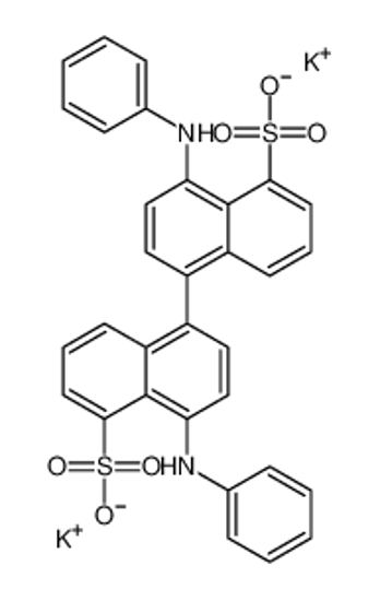 Picture of Bis-ANS,4,4'-Dianilino-1,1'-binaphthyl-5,5'-disulfonic acid dipotassium salt