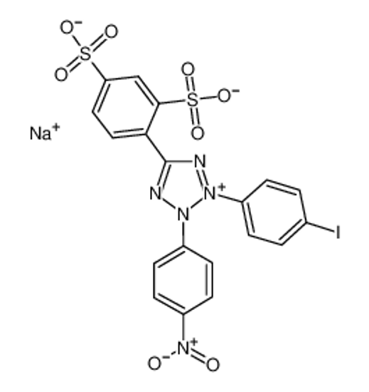 Изображение sodium,4-[2-(4-iodophenyl)-3-(4-nitrophenyl)tetrazol-2-ium-5-yl]benzene-1,3-disulfonate