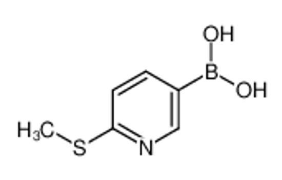 Picture of (6-methylsulfanylpyridin-3-yl)boronic acid