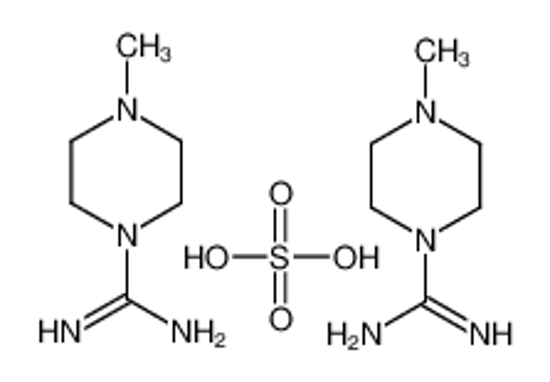 Picture of 4-methylpiperazine-1-carboximidamide,sulfuric acid