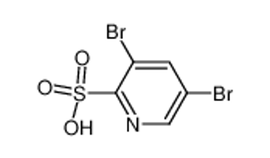 Picture of 3,5-dibromopyridine-2-sulfonic acid