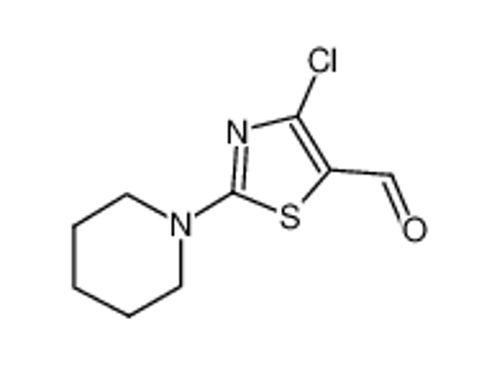 Picture of 4-Chloro-2-(1-piperidino)-5-thiazolecarboxaldehyde