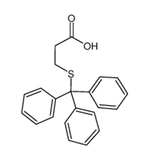 Picture of 3-tritylsulfanylpropanoic acid