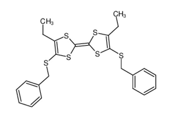 Picture of 4,5-bis(benzylsulfanyl)-2-(4,5-diethyl-1,3-dithiol-2-ylidene)-1,3-dithiole