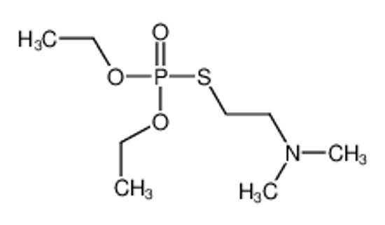 Picture of THIOPHOSPHORIC ACID O,O'-DIETHYL ESTER-S-(2-DIMETHYLAMINO-ETHYL ESTER)