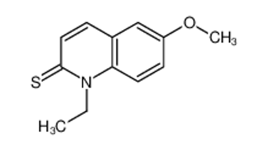 Picture of 1-ethyl-6-methoxyquinoline-2(1H)-thione