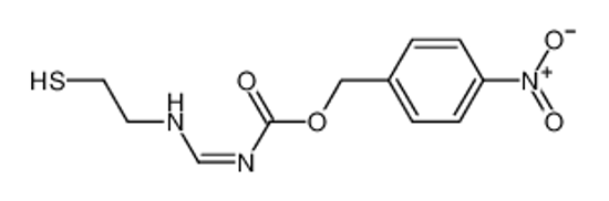 Picture of (4-nitrophenyl)methyl N-(2-sulfanylethyliminomethyl)carbamate