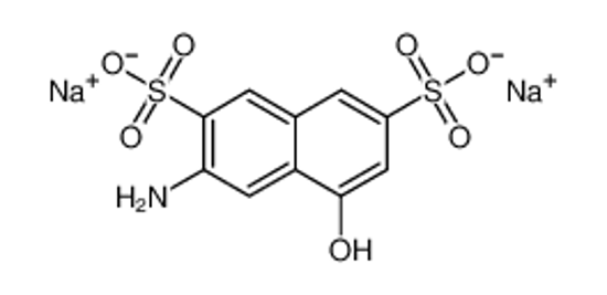 Imagem de disodium,3-amino-5-hydroxynaphthalene-2,7-disulfonate