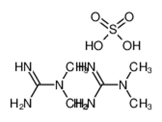 Picture of 1,1-dimethylguanidine,sulfuric acid