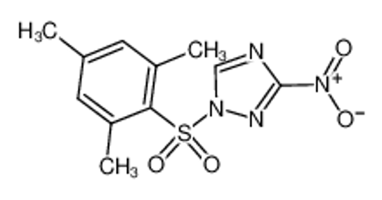 Изображение 1-(Mesitylene-2-sulfonyl)-3-nitro-1,2,4-triazole