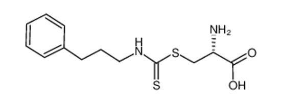 Picture of (2R)-2-amino-3-(3-phenylpropylcarbamothioylsulfanyl)propanoic acid