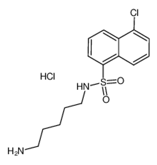 Picture of N-(5-Aminopentyl)-5-chloro-1-naphthalenesulfonamide Hydrochloride