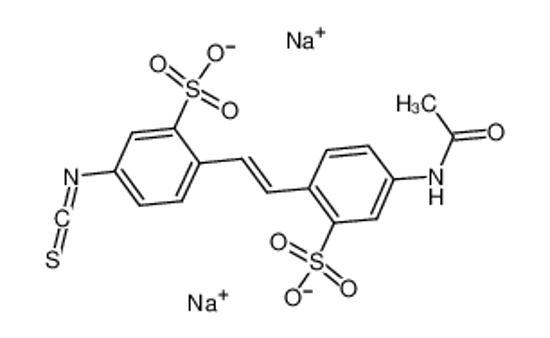 Imagem de 4-Acetamido-4'-isothiocyanatostilbene-2,2'-disulfonic Acid, Sodium Salt