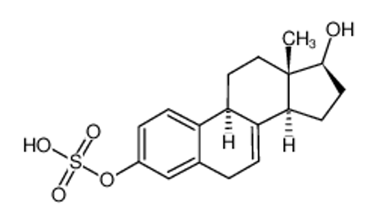 Picture of [(9S,13S,14S,17S)-17-hydroxy-13-methyl-6,9,11,12,14,15,16,17-octahydrocyclopenta[a]phenanthren-3-yl] hydrogen sulfate