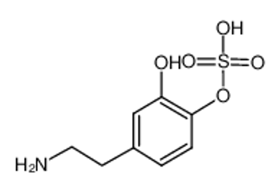 Picture of [4-(2-aminoethyl)-2-hydroxyphenyl] hydrogen sulfate