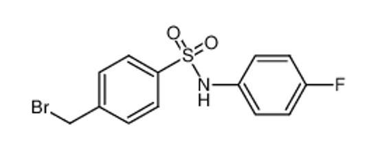 Picture of 4-(bromomethyl)-N-(4-fluorophenyl)benzenesulfonamide