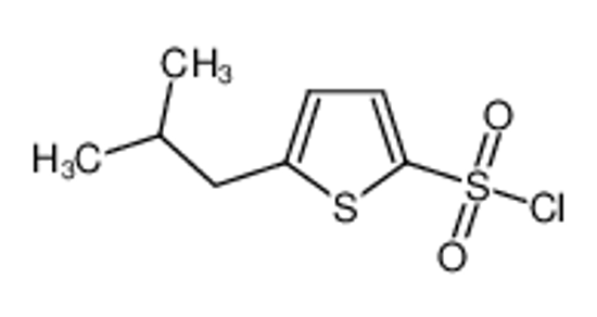 Picture of 5-(2-methylpropyl)thiophene-2-sulfonyl chloride