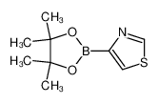 Picture of 4-(4,4,5,5-tetramethyl-1,3,2-dioxaborolan-2-yl)-1,3-thiazole