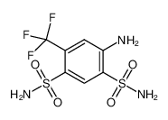 Picture of 4-Amino-6-(trifluoromethyl)benzene-1,3-disulfonamide
