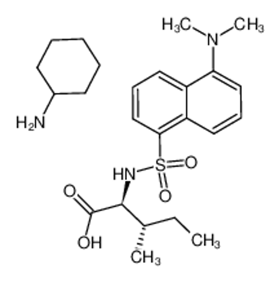 Picture of Dansyl-L-isoleucine cyclohexylammonium salt