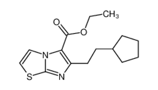 Изображение ETHYL 6-(2-CYCLOPENTYLETHYL)IMIDAZO[2,1-B]THIAZOLE-5-CARBOXYLATE