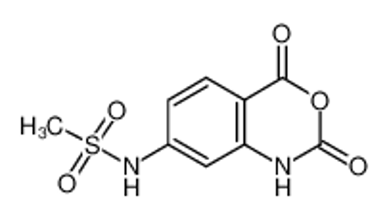 Изображение Methanesulfonamide, N-(1,4-dihydro-2,4-dioxo-2H-3,1-benzoxazin-7-yl)-