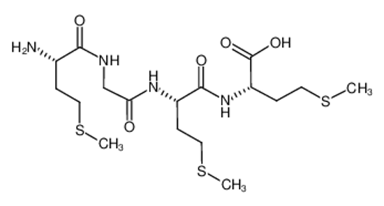 Picture of 2-[[2-[[2-[(2-amino-4-methylsulfanylbutanoyl)amino]acetyl]amino]-4-methylsulfanylbutanoyl]amino]-4-methylsulfanylbutanoic acid
