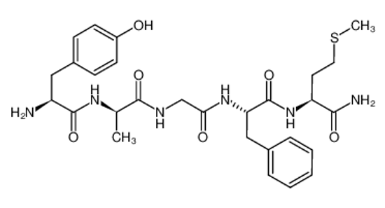 Picture of 2-[[2-[[2-[2-[[2-amino-3-(4-hydroxyphenyl)propanoyl]amino]propanoylamino]acetyl]amino]-3-phenylpropanoyl]amino]-4-methylsulfanylbutanamide