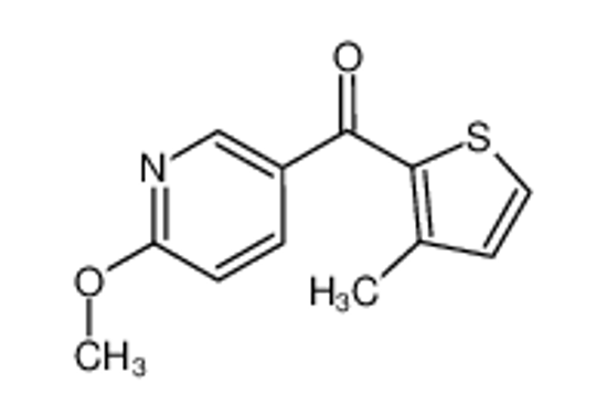 Изображение (6-methoxypyridin-3-yl)-(3-methylthiophen-2-yl)methanone