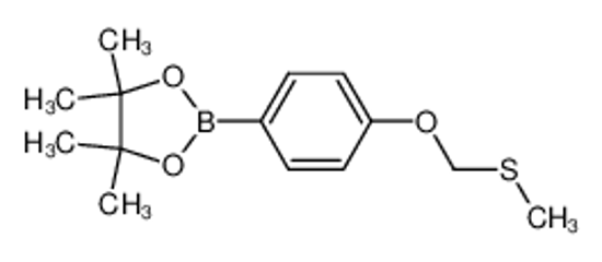Изображение 4,4,5,5-tetramethyl-2-[4-(methylsulfanylmethoxy)phenyl]-1,3,2-dioxaborolane